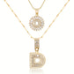 💖2 Pack - Initial Letter Pendant Necklaces