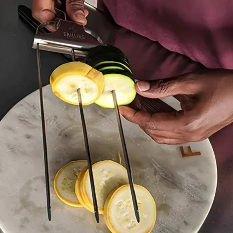 🔥Hot Sale 35% OFF🔥 3 Way Grill Skewers - GrillSavant