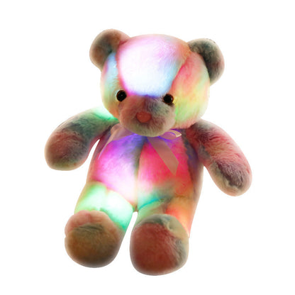 🧸Teddy Bear, Colourful LED Light, Soft Toys🌈