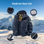 🔥Upgraded Unisex Hooded Casual Graphene Insulated Jacket (with Internal Pockets)