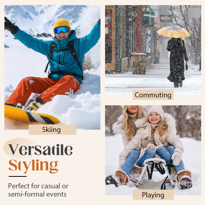 ☃️Plush-lined Thickened Thermal Hat with Face Mask for Men and Women