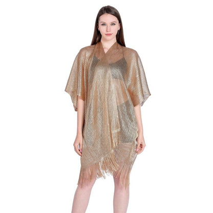 Sparkling Tassel Shawl