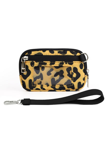 Portable Wristlet Wallet for Bank Card and Coin