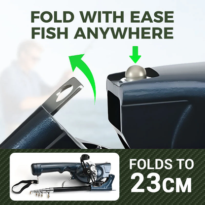🎁Hot Sale 49% OFF⏳All-in-one Telescopic Fishing Rod Kit