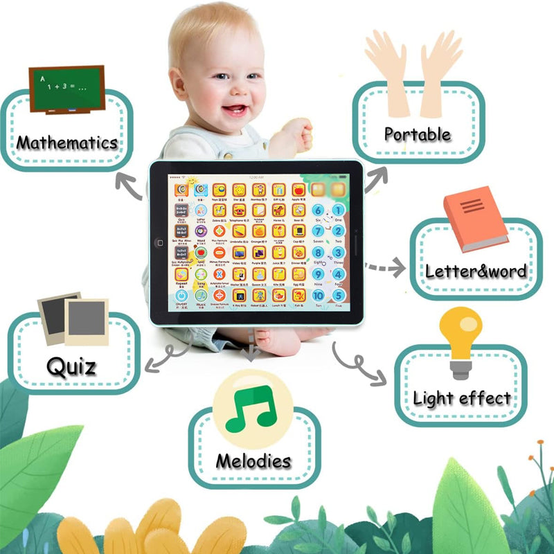 Children's Tablet Pad - Educational Learning and Music Learning