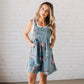 🌸New Fashion🌸 Vintage Floral Printed Denim Jumpsuit