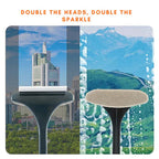 Window Cleaning Tool with Dual-Head