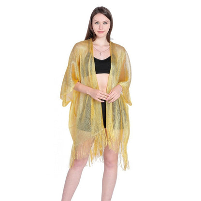 Sparkling Tassel Shawl
