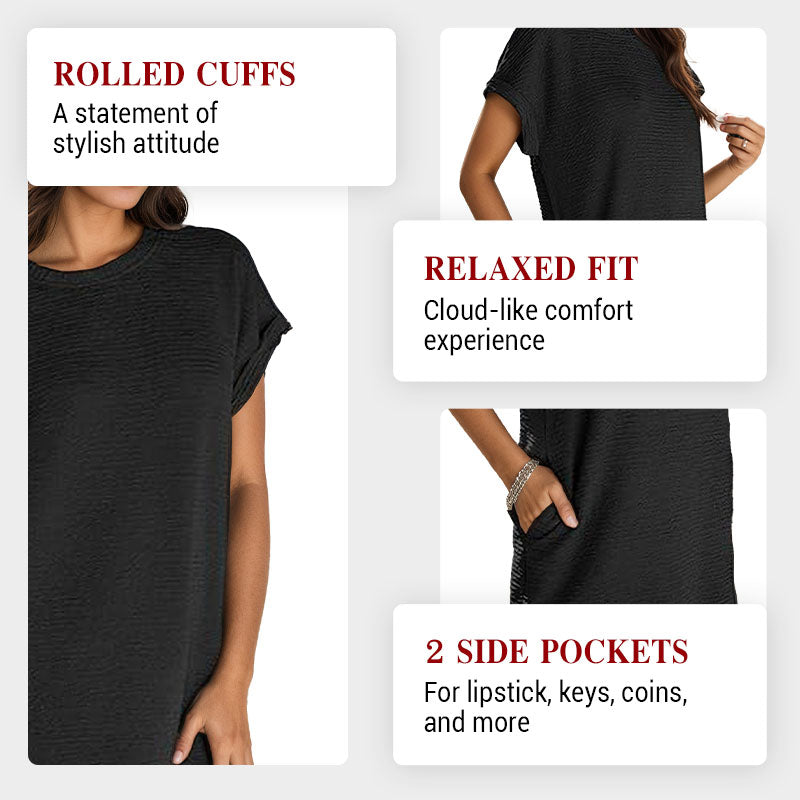 💞Women's Relaxed Pocket Dress