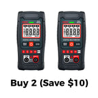 🔧⚡️ Smart Anti-Burn Multimeter! 4000-Count Auto-Ranging, Palm-Sized Zero-Fail Measurement Tool ✨