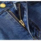✨New Arrival✨High-Waisted Flared Denim Jeans with Split Hem