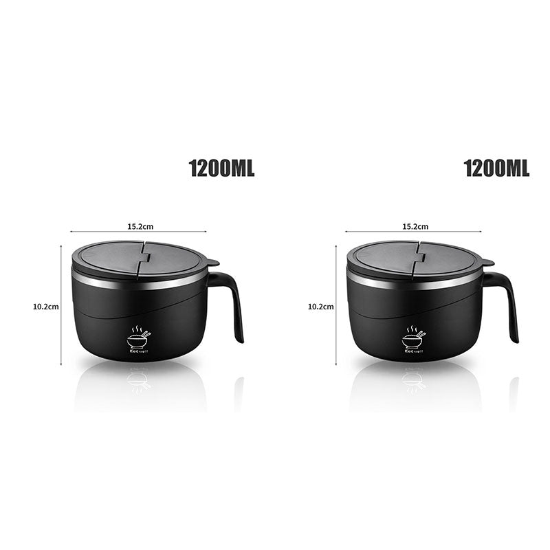 🔥50% OFF🔥304 Stainless Steel Insulated Ramen Bowl