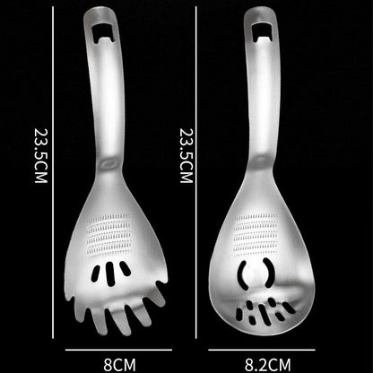 Multipurpose 304 Stainless Steel Kitchen Spoon