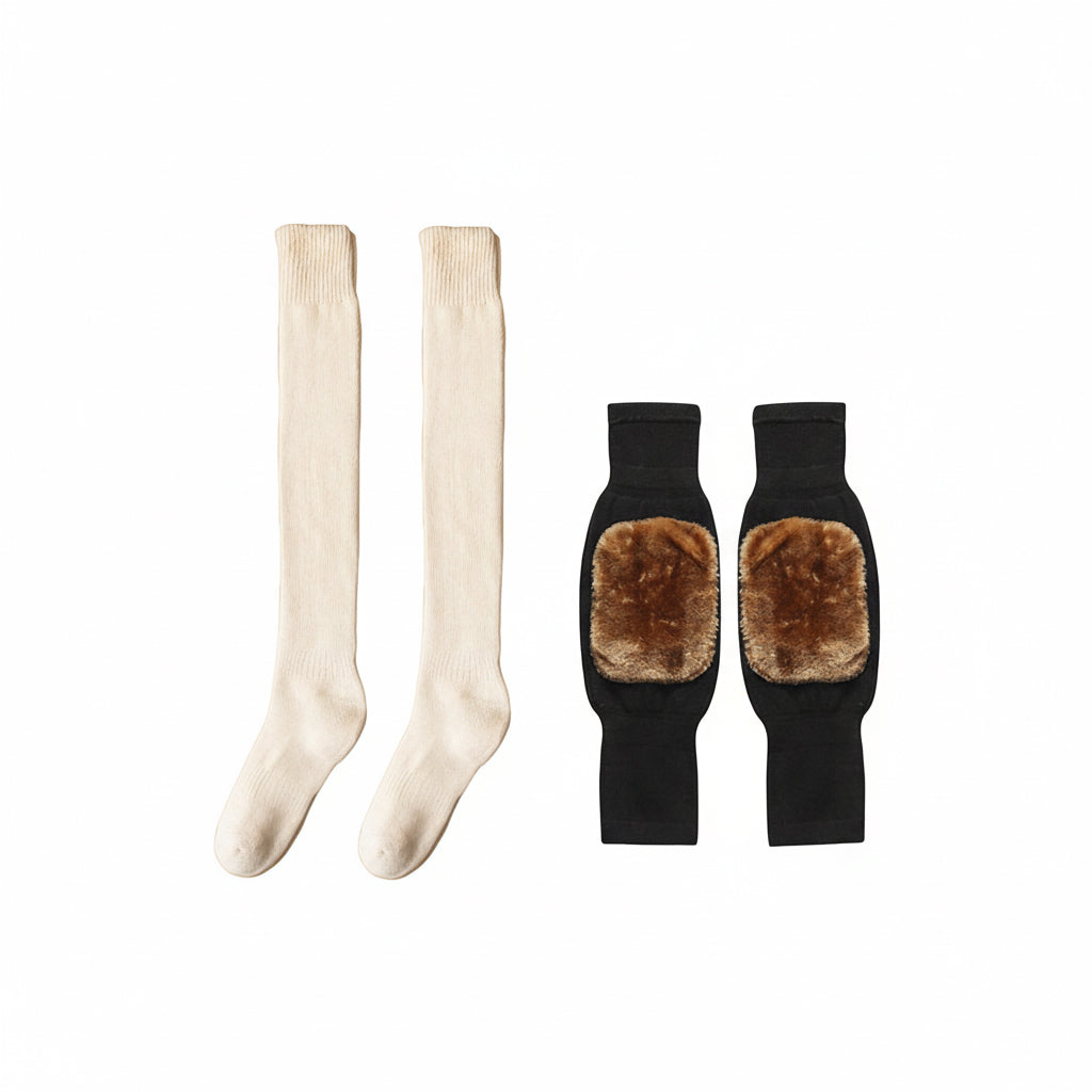 💞50K+ SOLD!🧦🤝✨ Classic Elegance, Effortless Wear | Soft & Stretchy Thigh High Socks❤️🔥🧦