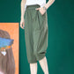 Loose Quick-Drying Mid-Length Cool Cropped Trousers