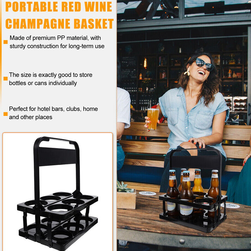 🔥Hot Sale🔥 Foldable Beer Carrier Bottle Holder