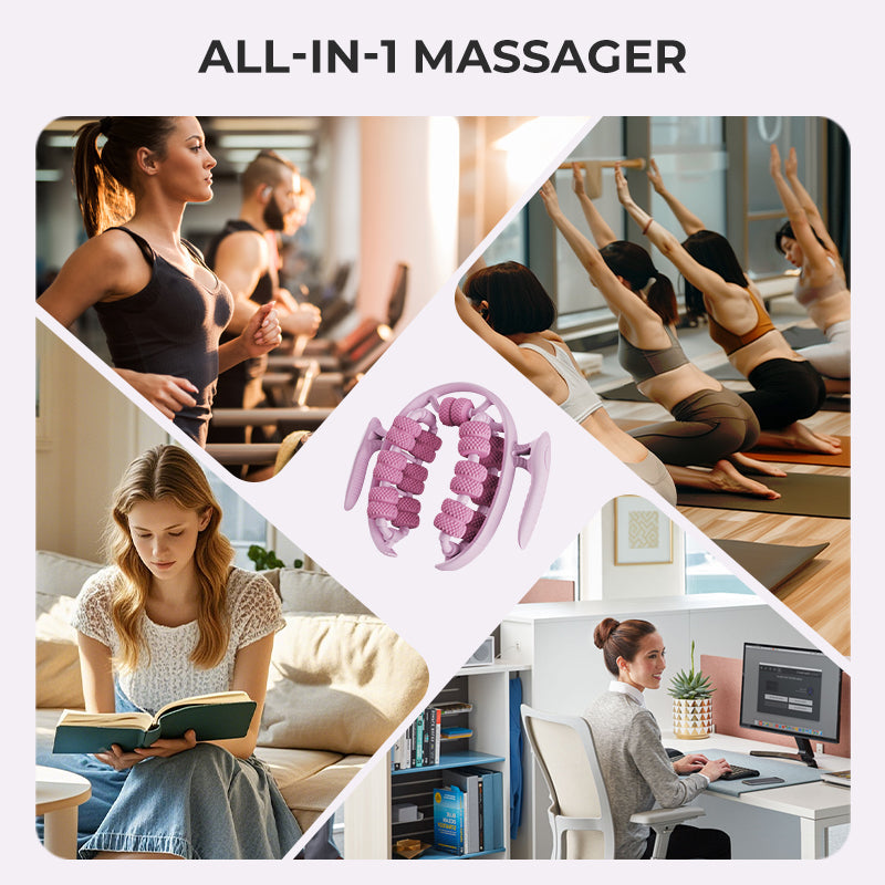 🔥 Leg Massager Roller - Ultimate Muscle Relief|Buy 3 Get 1 Free💆‍♀️✨