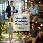 🌟Men's Casual Straight-Fit Pants👖Comprehensively Enhance Your Personal Image