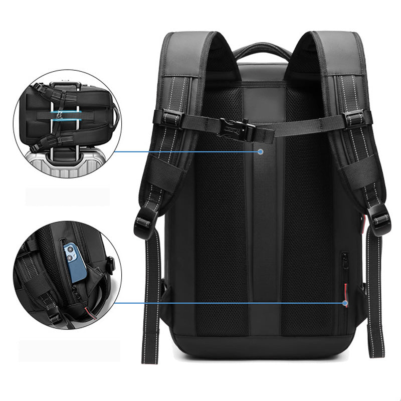 Expandable Large Capacity Travel Backpack