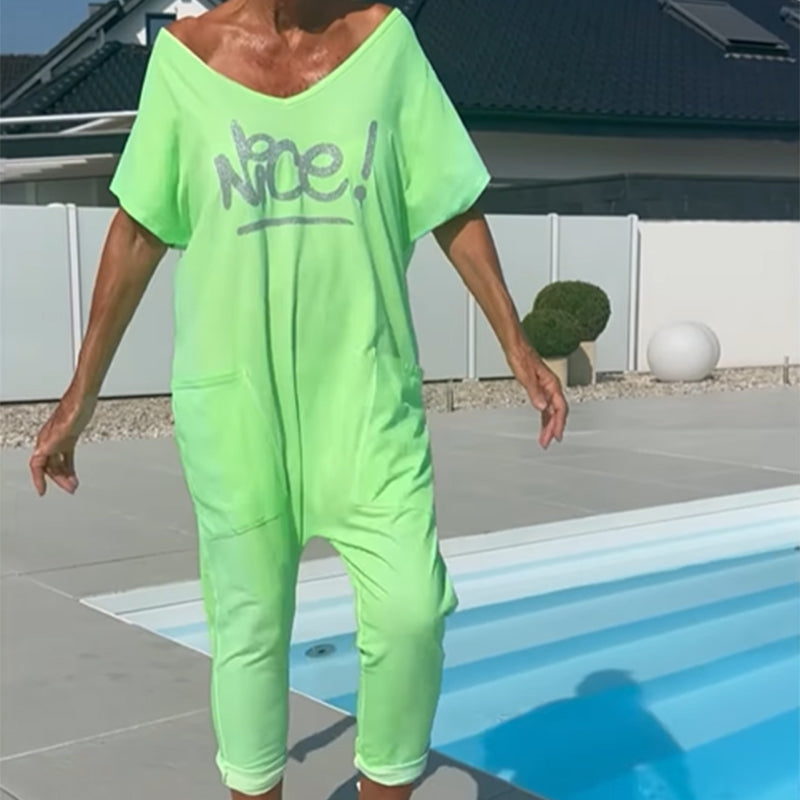 💖 Women's Casual Pocket Jumpsuit