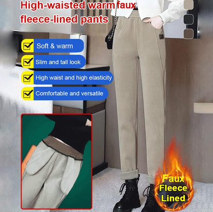 Women's High-waist Warm-weather Casual Pants