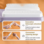 Automatic Cleaning Rotating Lifting Comb