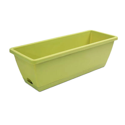 🌼Hot Sale🌼Rectangular Lazy Plastic Flower Pot, Suitable For Home Balcony