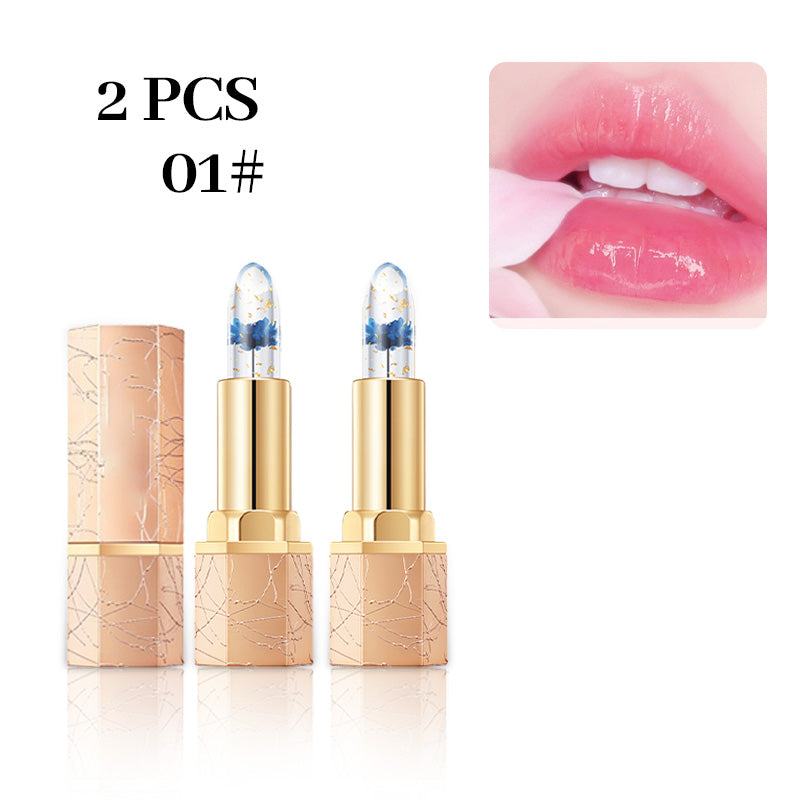 💖Value Pack (Buy One Get One Free)!  - Changing Color Jelly Lipstick 🔥