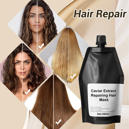 🎉Winter Hot Sale🎉Caviar Extract Repairing Hair Mask
