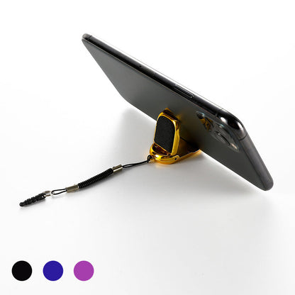 Multi-function Mobile Phone Stand with Stylus Pen and Screen Wipe Function