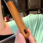 Silicone Salad Spatula with Wood Handle