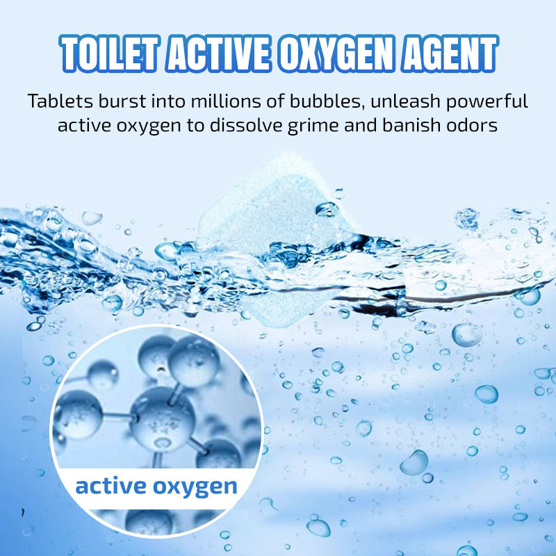 🍋Lemon Scent Toilet Cleaning Effervescent Tablets
