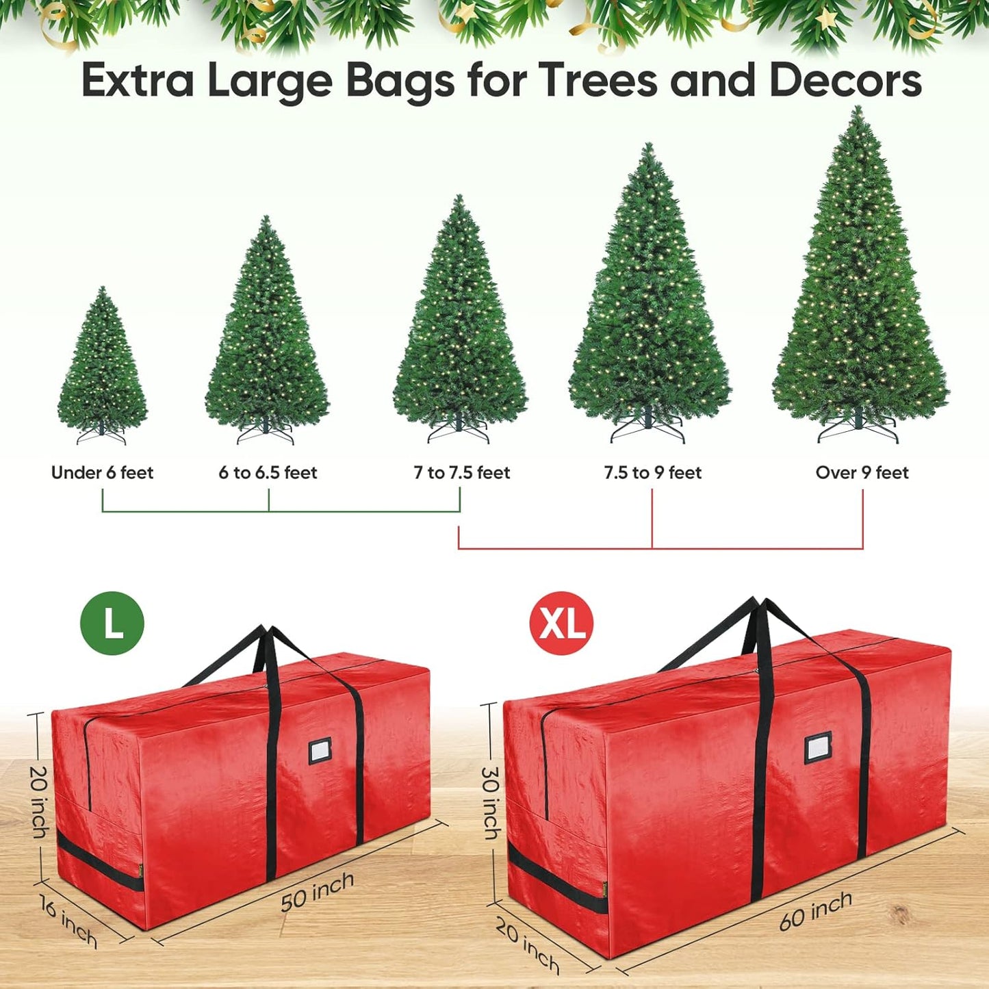 🎅Christmas Sale 🌟Christmas Tree Durable Waterproof Storage Bag 🎄
