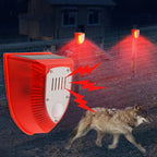 Solar 129dB Sound Security Alarm Light with Motion Sensor