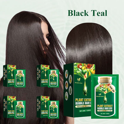 🎉Autumn Hot Sale🎉Plant Extract Hair Care Bubble Dye Cream