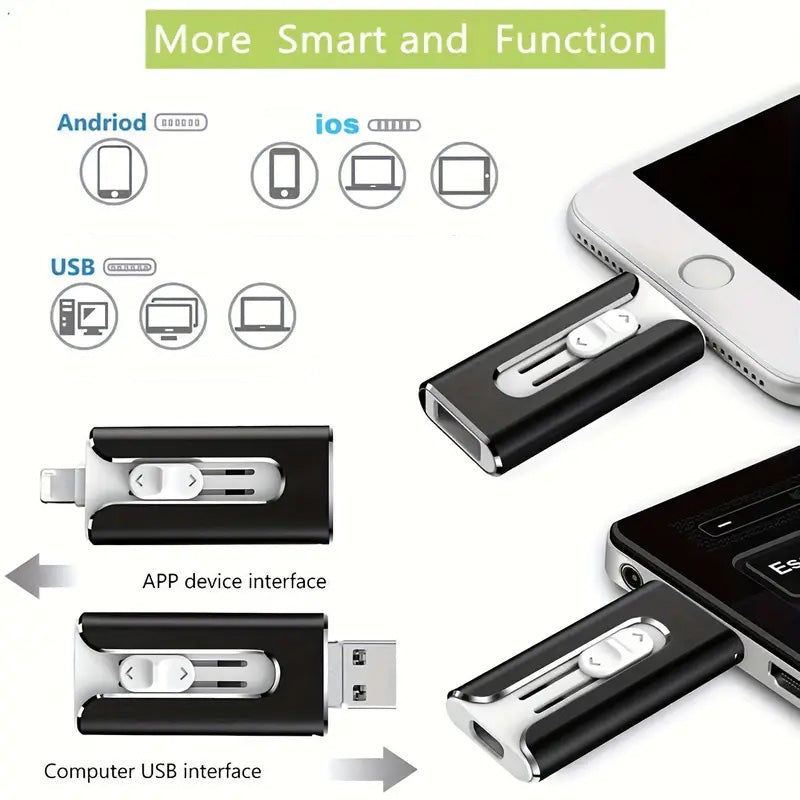 USB Flash Drive for External Memory Storage