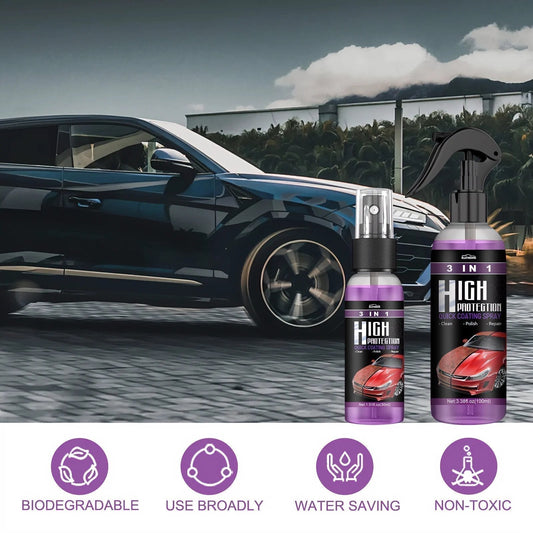 3 in 1 Ceramic Car Coating Spray