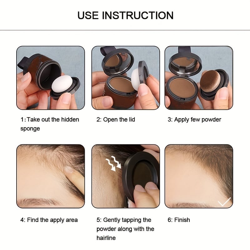🔥BUY 1 GET 1 FREE💗Hairline Powder  (fit all hair color)