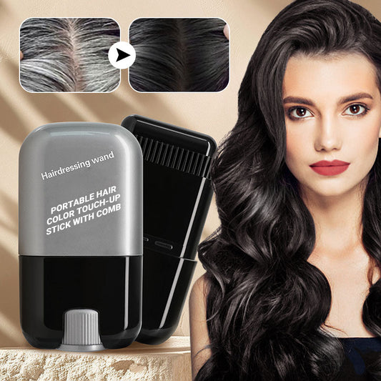 ✨Recasting Confidence💕Portable Hair Color Touch-Up Stick With Comb