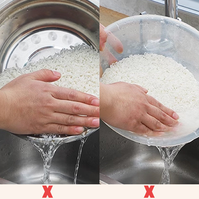 Multi-functional Cutting and Draining SUS 304 Bowl