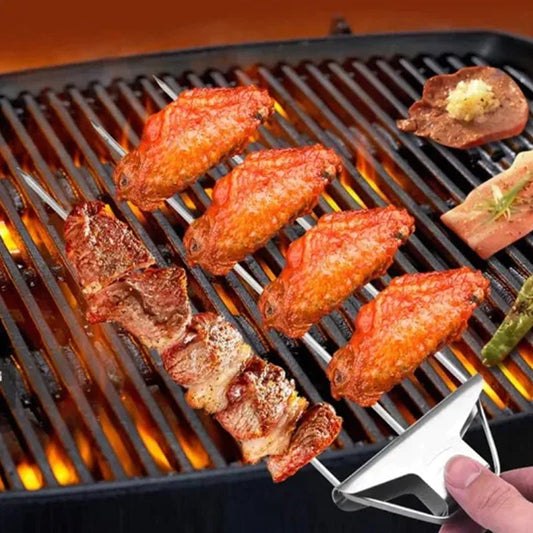 🔥Hot Sale 35% OFF🔥 3 Way Grill Skewers - GrillSavant