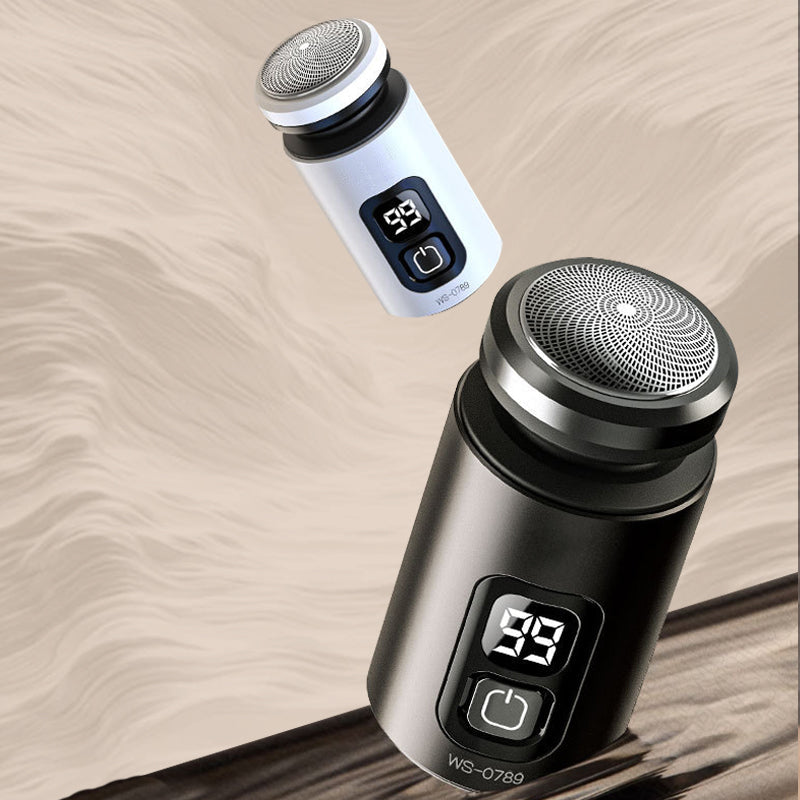 Men's Portable Electric Mini Shaver with Floating Blades
