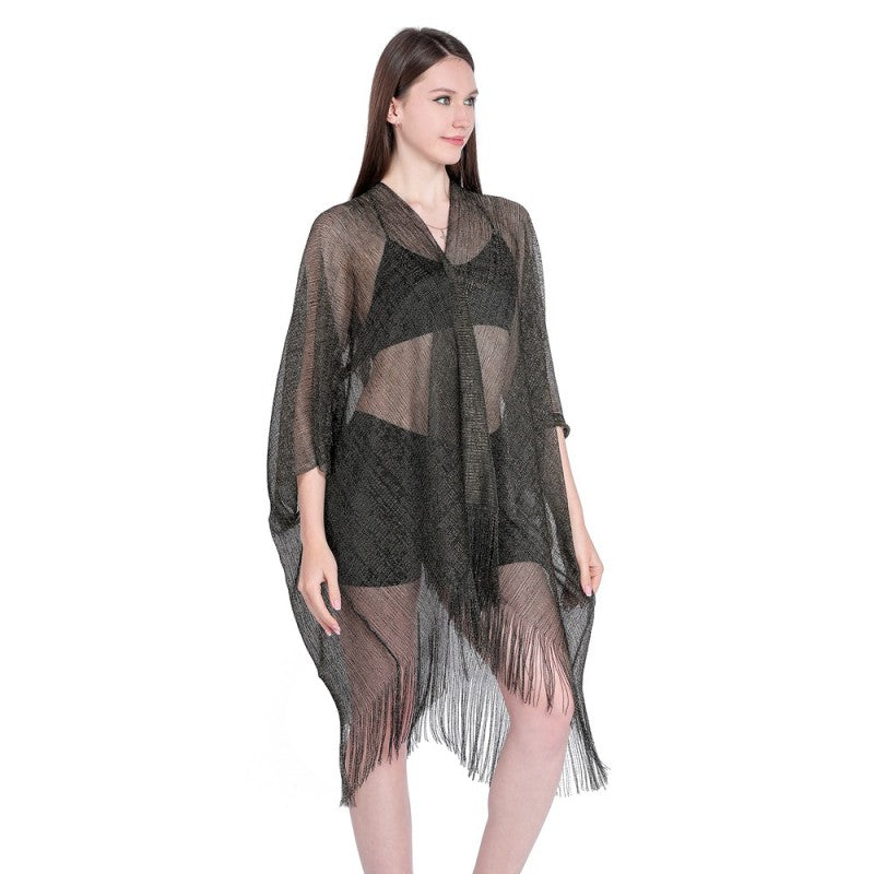 Sparkling Tassel Shawl