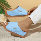 🔥 Hot Sales  50% OFF 🔥Women's Casual Wedge Slide Sandals