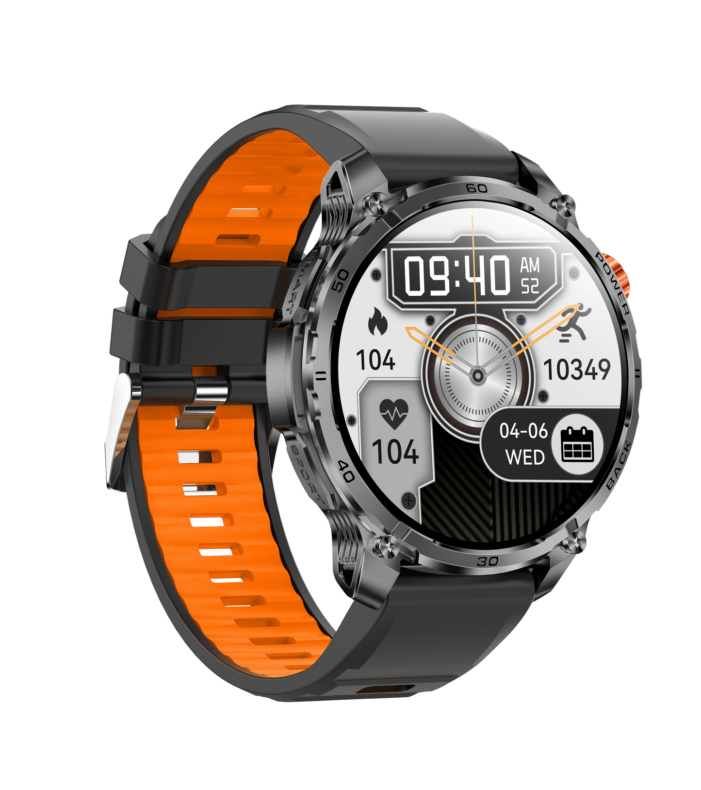 ⌚1.52" HD smartwatch for men – Phone calls and music control – Multiple sports modes – IP68 waterproof – Long battery life