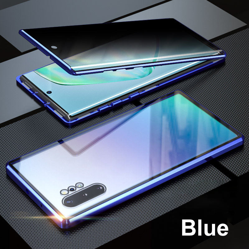 Anti-peeping Magnetic Tempered Glass Double-sided Phone Case For Samsung S25-21 Series