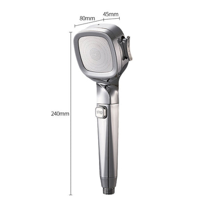 🔥50% OFF🔥4-mode Handheld Pressurized Shower Head with Pause Switch
