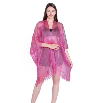Sparkling Tassel Shawl