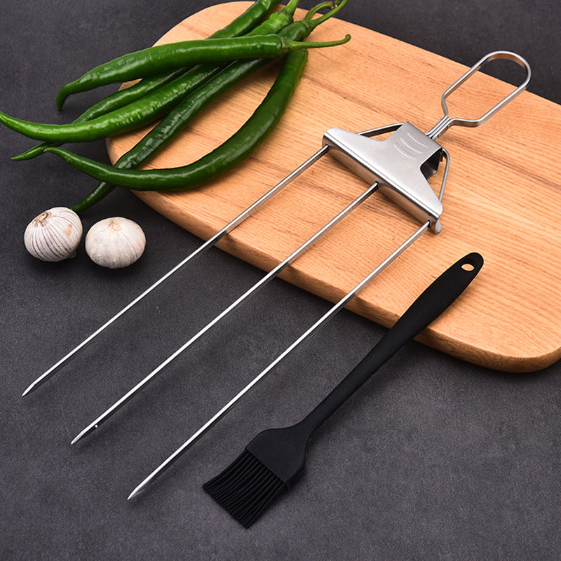 🔥Hot Sale 35% OFF🔥 3 Way Grill Skewers - GrillSavant