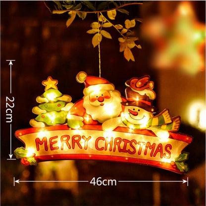 ⛄Christmas pre-sale🎄 Christmas Window Hanging Lights💡